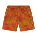 Orange Bassar Running Shorts