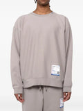 in･stru(men-tal). crew-neck sweatshirt