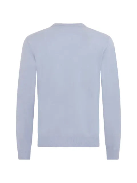 slowear crew-neck knitted sweater