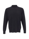 Filippo De Laurentiis herringbone-knit mock-neck sweater