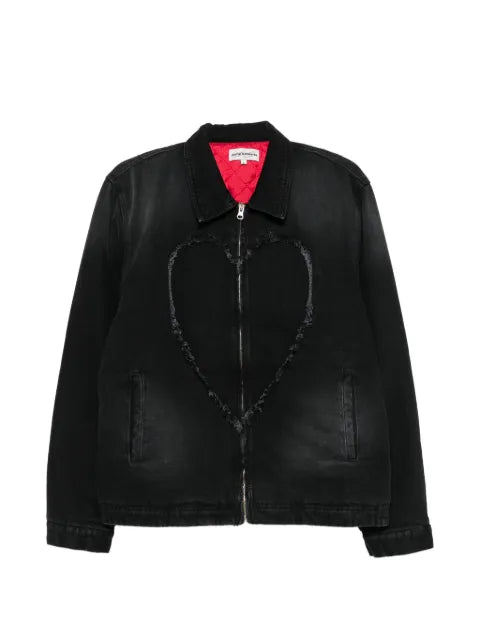 CARNE BOLLENTE Bad Boy, Big Heart denim jacket