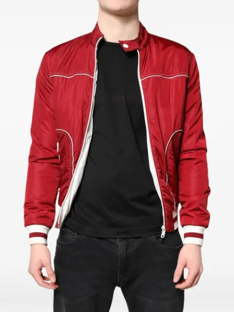 Dolce & Gabbana bomber jacket with contrast stitching